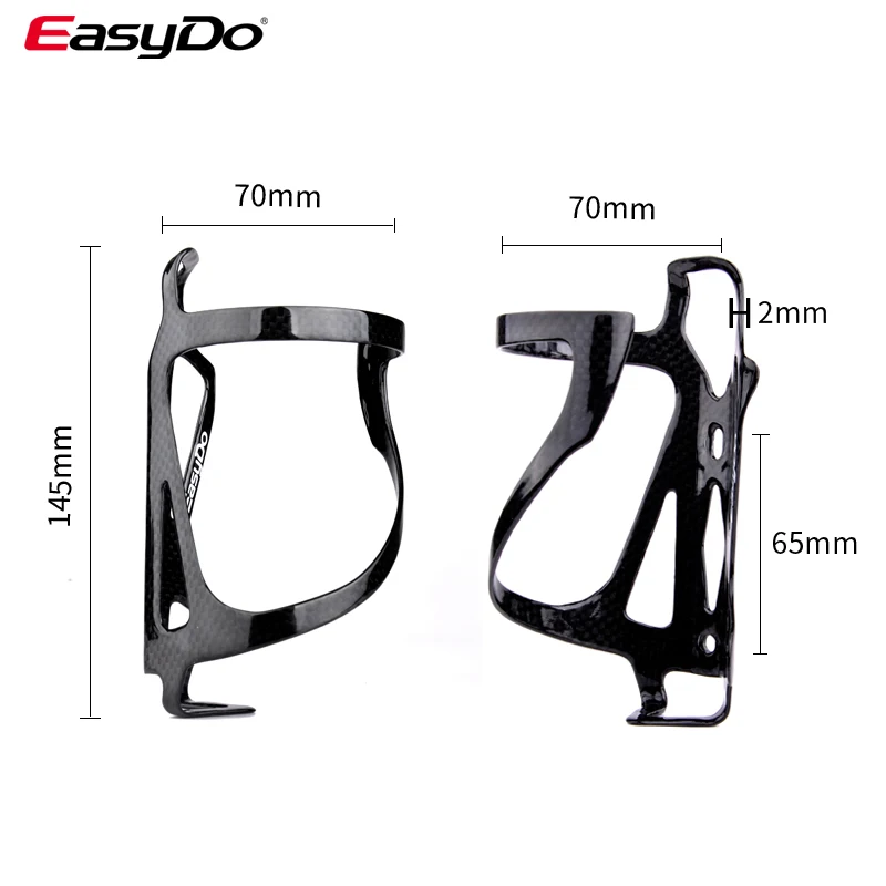 EasyDo Kerékpár kulacstartó Kerékpár kulacstartó Tiszta 3K Szénszálas 24g Fix Felszerelés Vízforraló Ketrec Kerékpár Kiegészítők