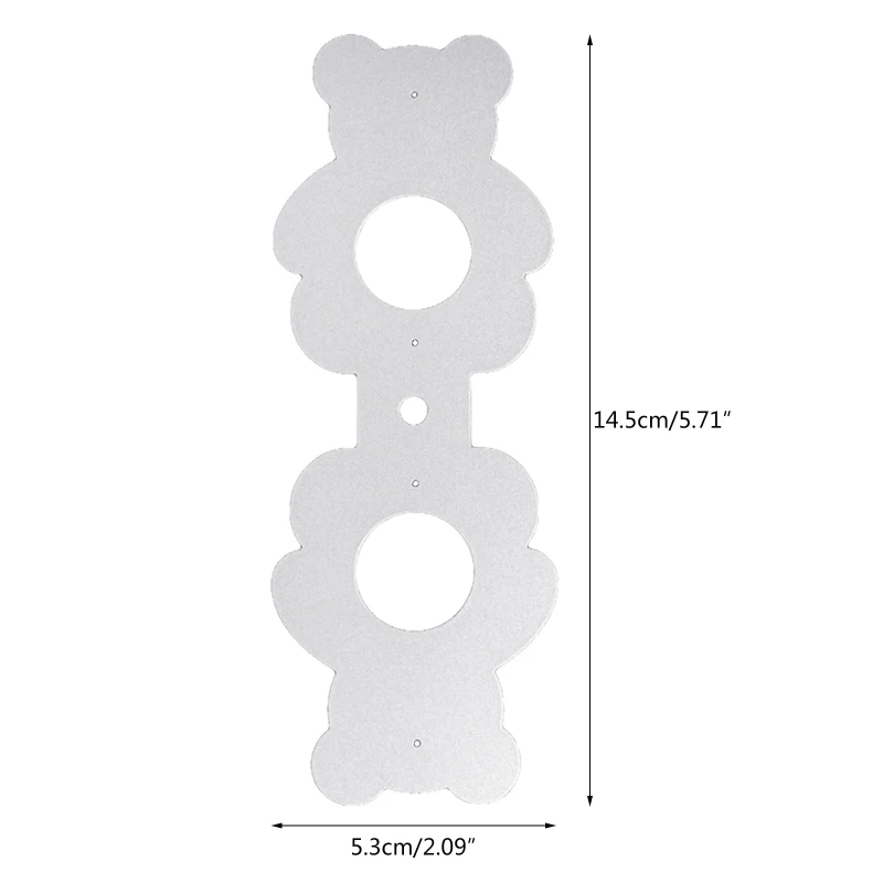 Medve Nyalóka, Csoki Jogosultja fémforgácsolási Meghal DIY Bélyegek Kézműves Sablon Penész Stencil Dombornyomás Scrapbooking G5AB