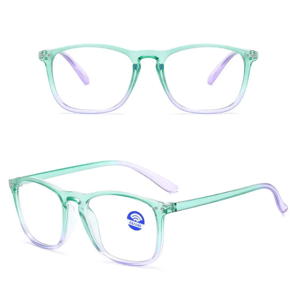 A nők Színes Zselé Nagy Keret Anti-UV Kék Sugarak Szemüveges Férfi Számítógépes Védőszemüveg Divat Szemüveg Szemüveg Vision Care