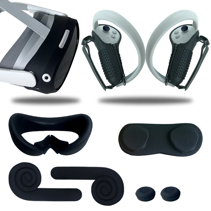 VR védőburkolat Meghatározott Pico 4 VR Headset Kagyló előlap Könnyű Sillicone VR Fül Muff Rocker Védeni Borító