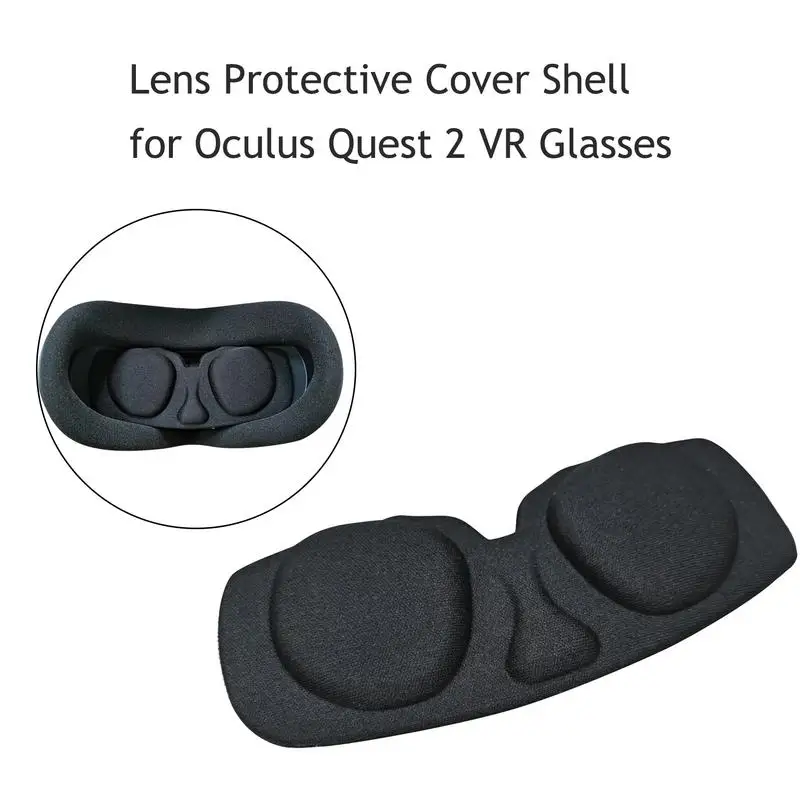 VR Objektív Fedél OculusQuest 2 Porvédett Anti-semmiből VR Szemüveg Lencse Védő Pad VR Tartozékok Csere
