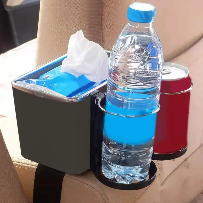 Autó Kartámasz pohártartó Tároló Doboz ABS autósülés Gap-Filler Szervező Összecsukható pohártartó Vezetés Tartozékok Jármű