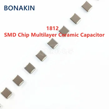 10db 1812 820NF 0.82 UF 824M 250V 500V 630V ±20% X7R SMD Chip Többrétegű Kerámia Kondenzátor