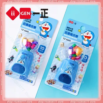 15pcs Iigen Írószer Sodrott Tojás Radír Doraemon Aranyos Mini Szórakoztató Radír Kreatív Díjat Ceruza, Radír Nagykereskedelmi Diák Supplie