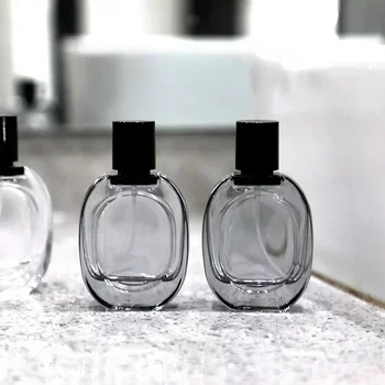 30ML Hordozható Parfümös Üveg Kiváló Minőségű Üveg Spray Üres Üveg Helyett Utazási Kozmetikumok Nagy Kapacitású Nyomja meg Típusa
