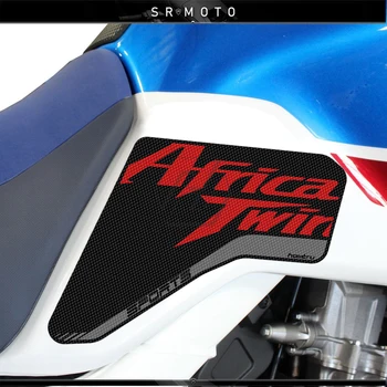 A Honda Africa Twin ADV Sport 2018-2019 Motorkerékpár Accessorie Oldalon Tank Pad Védelem Térd Tartás Vontatási