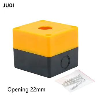 Berendezés vészleállító vízálló gombot mezőbe, hogy Egyetlen lyuk kapcsoló doboz Gomba fej gomb mezőben Mutató dobozban bx1 akkumulátorral Nyitó 22mm