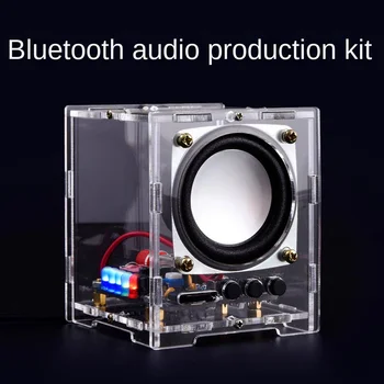 Bluetooth Audio Termelési Készlet DIY Elektronikus Kis Hangszóró Alkatrészek Kis Erősítő Mobiltelefon Hangszóró-HU-009