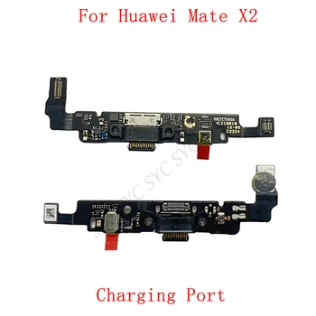 Eredeti Töltés USB Csatlakozó Port Igazgatóság Flex Kábel Huawei Mate X2 Töltő Port Javítás Alkatrész