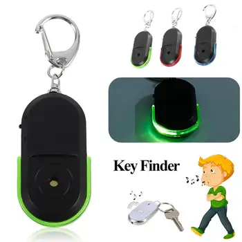 Meleg LED Helyzetjelző Finder Kulcstartó Hordozható Méret Régi Emberek Anti-Elveszett Riasztó kulcskereső Vezeték nélküli Hasznos Síp Hangja