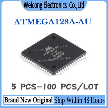 Új, Eredeti ATMEGA128 ATMEGA128A ATMEGA128A-AU ATMEGA IC MCU Chip TQFP-64